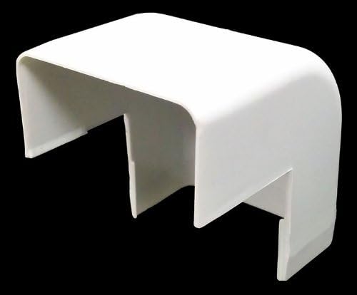 Electriduct 2150 Series Latching Cable Raceway Accessories - Outside Corner - White