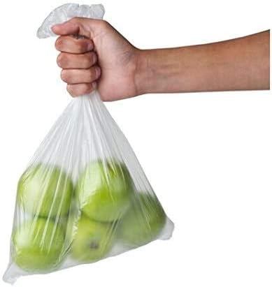 Royal7 10" x 15" 500 Bags/Roll Plastic Food Storage Bags, for Vegetable Fruits, Bread, Food Storage (1 Roll)