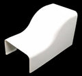 Electriduct 2150 Series Latching Cable Raceway Accessories - Ceiling Entry - White