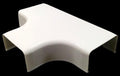 Electriduct 2150 Series Latching Cable Raceway Accessories - 3 Way T - White