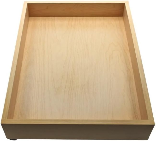 SlidingSusan Pull Out Drawer Organizer for Cabinets, Gliding Soft Close Shelves for Kitchen, Pantry, Bathroom, & Storage Organization, Hard Rock with MDF Core, 14 Inch Wide x 21 Inch Deep