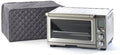 Covermates Keepsakes Toaster Cover – Quilted Appliance Protector for Coutertop Bread Ovens – Dust & Stain Resistant, Washable Slip‑On Design for Countertop Storage, Slate
