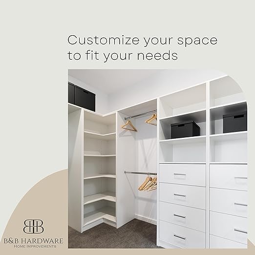 White Cabinet Shelves, Melamine 1/2'' Thick, Custom, Cut to Size. (6' Depth x 39'' Length)