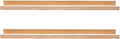 AZSKY Floating Shelves Wall Mounted Set of 2 Natural Wood Picture Shelves Wall Shelves for Bedroom Bathroom Living Room Kitchen Laundry Room Storage & Decoration 24 Inch