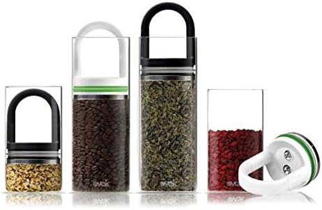 Prepara Evak Classic Glass Food Storage Container, Large (46oz) - Airless Sealed, Great for Keeping Pantry Dry Staples Fresh