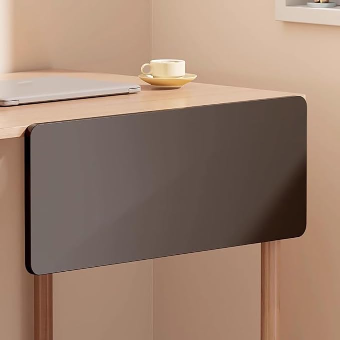 Desk Extender Tray, Punch-Free Clamp on 90° Foldable Keyboard Drawer Tray, Table Mount Armrest Shelf, Computer Elbow Arm Support (Wood Color, 19.7"*9.8"*0.5"/50cm*25cm*1.2cm)