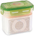 E-Jen Premium Kimchi, Sauerkraut Container Probiotic Fermentation with Inner Vacuum Lid (Earthenware Green, 0.45 gal/ 1.7L)
