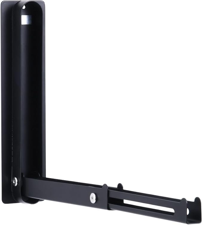Magnetic Hanger Organizer – Magnetic Storage Rack for Laundry Room, Closet & Fridge, Expandable Hanger Holder for Washing, Drying & Clothes Organization, Space-Saving, Durable Metal, Black