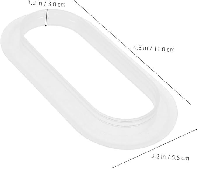 Amosfun 10pcs Plastic Handles for Moving Boxes Heavy Duty Carry Handles for Cardboard Storage and Organization Replacement Box Straps with Comfortable Grip for Easy Lifting