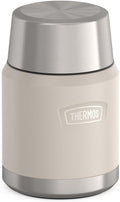 THERMOS, Stainless Steel Food Jar with Spoon, 16 Ounces, Sandstone