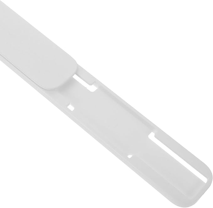 Lurrose Slide out Drawer Shelf Cabinet Organizer Tray Plastic Rail Track, Pull-out Storage Drawer for Kitchen and Wardrobe Organization, Space-saving under Cabinet Storage Solution