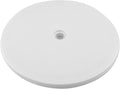 Jersvims 1 Pcs 8 Inch Acrylic Turntable Platter, White | Round Rotating Plate, For Kitchen Pantry Cabinet Organizer, Desk Rack Spice Organizer, Cake Cookie Decorating