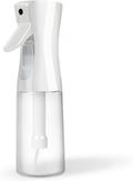 Continuous Spray Bottles, Ultra Fine Mist Sprayer, Spray Bottle For Hairstyling, Cleaning, Plants, Pets, Barbers, Salons (White)