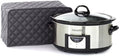 Covermates Keepsakes Slow Cooker Cover – Quilted Electric Appliance Protector for Kitchen Counter Storage – Dust & Stain Resistant – Washable Slip-On Design, Slate