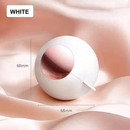 Washable Reusable Gel Lint Roller for Pet Hair, White, 4pcs | Tecogue Portable Dog Cat Pet Hair Remover for Clothes, Laundries, Sticky Cleaner, Dust Fuzz Fur for Travel Household