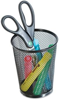 Universal One Jumbo Mesh Pencil Cup, Black, UNV20013