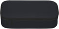 Black Flower Large Pencil Case for Girls Boys, Pencil Pouch Pen Bag Kids | Big Capacity with Flip Top Zipper Stationery Organizer Storage Back to School Supplies for School Office College Student