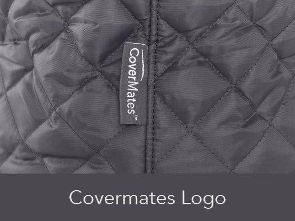 Covermates Keepsakes Blender Cover – Quilted Appliance Protector for Food Processors – Dust & Stain Resistant, Washable Slip‑On Design for Countertop Storage, Slate