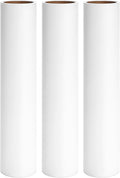 9.45 inch Lint Roller Refills for Floor Lint Roller Replacement 9.4 inch to 9.5 inch Wide Large Floor and Carpet Lint Remover Refills, Pack of 3 Rolls Extra Sticky 180 Sheets Total