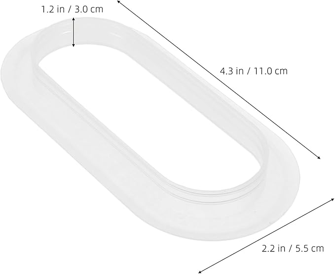 FOMIYES 10pcs Plastic Cardboard Box Handles Heavy Duty Carry Handles for Moving Storage Organizers and Packing Boxes