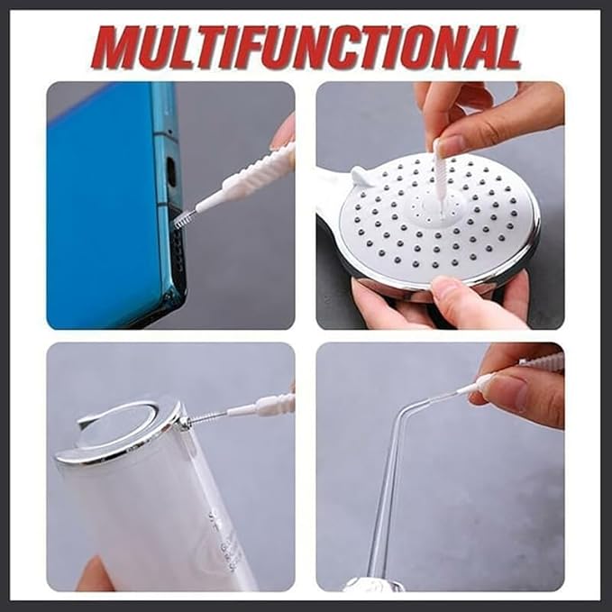 Gap Hole Anti-Clogging Cleaning Brush, 2026 Upgrade Shower Head Cleaning Brush for Small Hole Shower Head Cleaner Tool Multifunctional Hole Cleaning Brushs for Pore Small Nozzle Keyboard