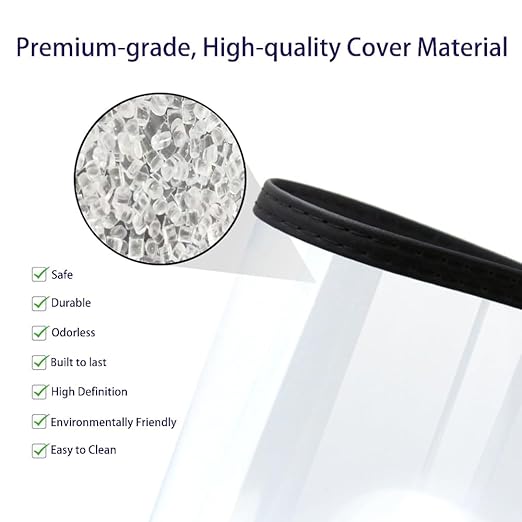Goodsmart Restaurant Menu Covers – 25 Pack Black 6-View Trifold 8.5" x 14", Side-Loading Vinyl & Plastic Menu Holders, Clear Menu Sleeves, Leather-Style Café Covers with Gold Corners