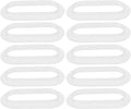 NUOBESTY 10pcs Plastic Box Handles Heavy Duty Carry Straps for Moving and Storage, Corrugated Carton Grip for Organizing Storage Bins and Carry Bags