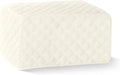 Covermates Keepsakes Rectangular Appliance Cover – Quilted Kitchen Appliance Cover for Countertop Storage – Dust Protection – Stain Resistant – Washable – Slip-On Appliance Design, Cream