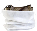 30 eco-friendly travel shoe bag storage bags, non-woven breathable dust-proof bag with rope, suitable for storing shoes and bags, isolate dust and keep shoes and bags clean and tidy. (19.6inX23.62in)