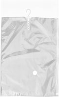 Hanging Vacuum Storage Bags for Closet, Clear Compression Garment Covers for Coats & Suits, Space Saving Organizer (1 Pack)