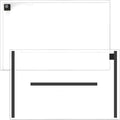 StoreSMART Magnetic Closure Pockets - Magnetic-Back - 11" x 17" - 50-Pack - Clear - MCP3512MBSTC-50