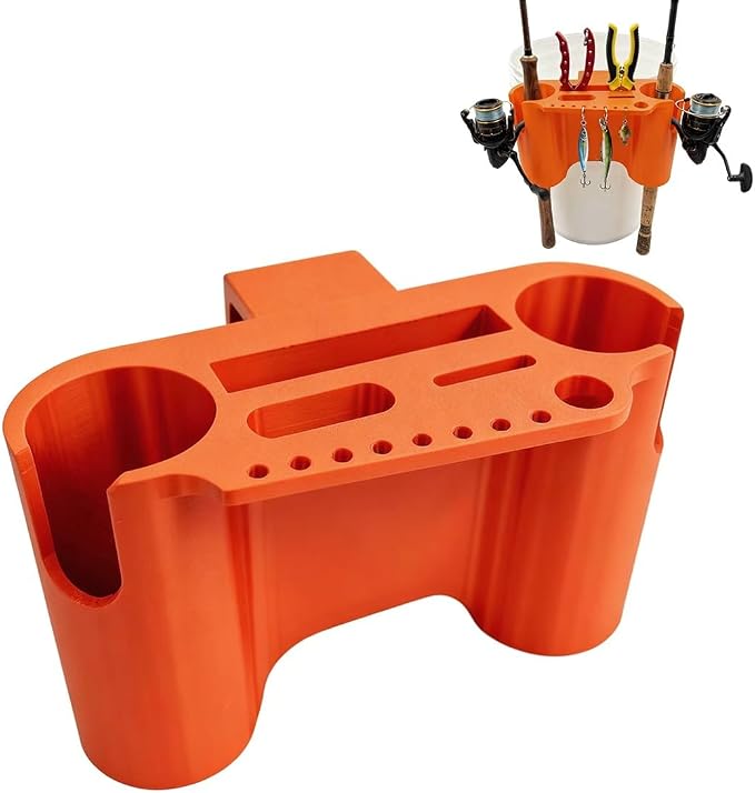 Bucket Fishing Tool Holder,Compatible with most 5 Gallon Bucket