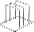 Leadigol Cutting Board Organizer, 2-Slot Stainless Steel Cutting Board Holder Stand Tray Baking Sheet Organizer Rack,Small Racks Storage Stand for Kitchen Cabinet Countertop Bakeware