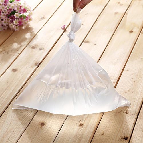 12" X 16" Plastic Produce Bag on a Roll, Bread and Grocery Clear Bag, 350 Bags/Roll, Total 8 Rolls