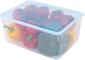 Fridge Storage Containers Kitchen Transparent Food Preservation Box Can Be Heated And Frozen Sealed Box With Lid Refrigerator Storage Box for Refrigerator Fruit Vegetable ( Color : Clear , Size : 8L )