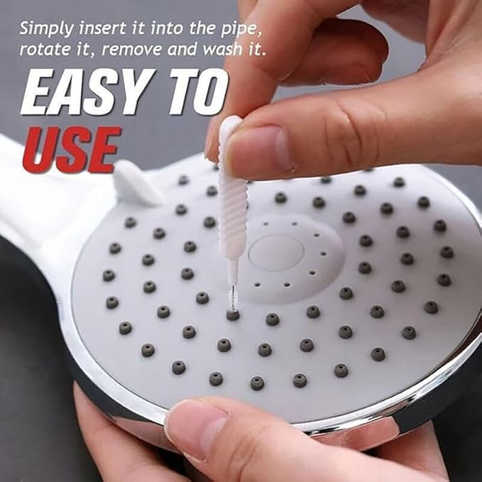 Gap Hole Anti-Clogging Cleaning Brush, 2026 Upgrade Shower Head Cleaning Brush for Small Hole Shower Head Cleaner Tool Multifunctional Hole Cleaning Brushs for Pore Small Nozzle Keyboard