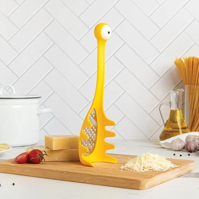 OTOTO Pasta Spoon & Spaghetti Spoon - Cooking Gadgets, Cooking Gifts, Cool Kitchen Gadgets, Cool Gifts, Cute Kitchen Accessories, Funny Gifts, Random Stuff