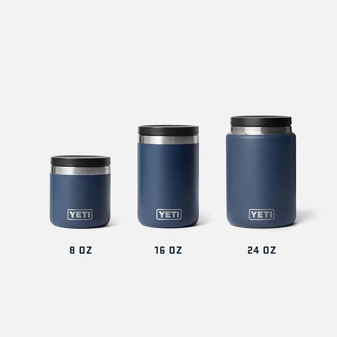 YETI Rambler 24 oz Food Jar, Vacuum Insulated, Stainless Steel, With Airtight Lid, Ridgeline