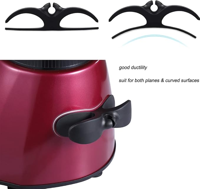 SisBroo Cord Organizer for Appliances, 4PCS Kitchen Appliance Cord Winder Cable Organizer, Cord Holder Cord Wrapper for Appliances Stick on Pressure Cooker, Mixer, Blender, Coffee Maker, Air Fryer