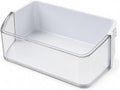 DA97-12657A Refrigerator Door Shelf Bin Compatible with Samsung | Clear Left Door Bin Fits RF260BEAESR, RF261BEAESR & RF261BEAESP, Replaces DA63-06867A AP5621270 PS4176668 EAP4176668