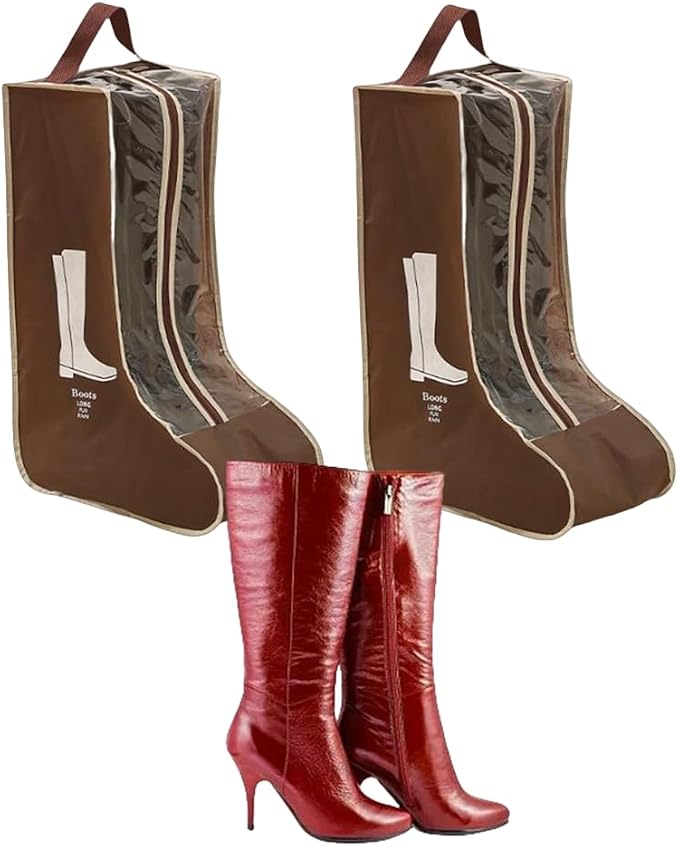 Portable 2 Pack Boots Storage | Tall Boots Storage/Protector Bag