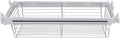 Stackable Pull-Out Storage Basket for Cabinets - Detachable Telescopic Drawer Organizer for Kitchen, Office & Wardrobes - White (964x460x170mm)