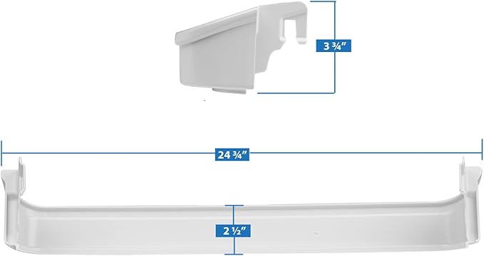 240338001 Door Bin Shelf Rack Compatible with Frigidaire Refrigerator