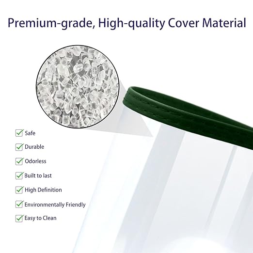 Goodsmart Restaurant Menu Covers - Green, 25 Pack, 8.5" x 11", 1-Page/2-View, Top-Loading Vinyl Menu Holders, Clear Sleeves, Double-Stitched Edge, Leather-Style Café Covers with Gold Corners