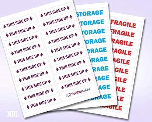 NextDayLabels 4x1 Inch Rectangle Stickers White Blank Labels for Laser Inkjet Printer - 20 Per Sheet Self-Adhesive Return Address Shipping Made in USA - 1000 Labels