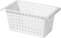 Gonetre Shelf Baskets Storage Basket for Expandable Rod Under Sink Organizer PP Plastic Hanging Basket for Closet Wardrobe Kitchen 30*16*8CM Storage supplies