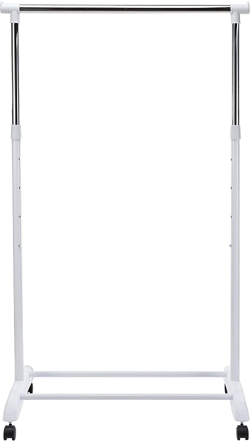 Whitmor Rolling Adjustable Garment Rack