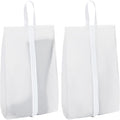 Vorspack Shoe Bags for Travel - 2 Pack Extra Large Transparent Shoe Organizer with Handle Dustproof Shoe Bag Reusable Shoe Storage Bags for Men & Women