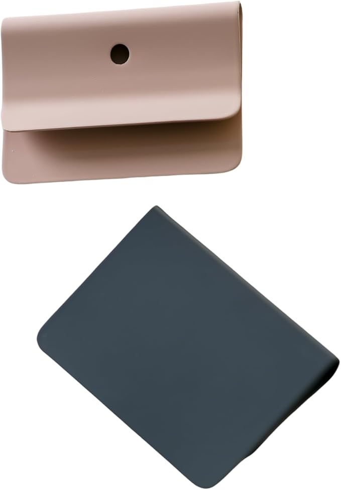SortJoy Bin Labels Clip On Set of 3 for Pantry Organization, Storage Bin and Basket Labels - Small Chalk Labels for Baskets - Modern Grey Carbon Bin Clip Labels for Baskets and Bins