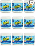 OdoBan Solid Odor Absorber Eliminator for Home and Small Spaces, Fresh Linen Scent, 14 Ounces Each, 9-Pack